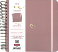 Scrapbook Luxi - 210x210 - lamino - starorůžová