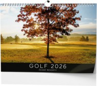 Nástěnný kalendář - Golf - české resorty