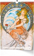 Nástěnný kalendář A3 - Alfons Mucha 2027