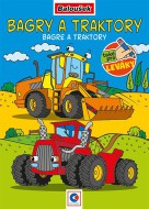 Omalovánka - A5 - Bagry a traktory - zvětšit obrázek