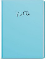 Notes linkovaný - A6 - Pastelo - modrá