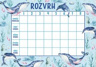 Rozvrh hodin Oceán - zvětšit obrázek