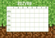 Rozvrh hodin Kostky - zvětšit obrázek