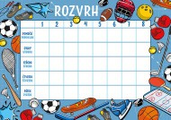 Rozvrh hodin Sport - zvětšit obrázek
