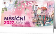 Stolní kalendář - Měsíční kalendář (měsíční kalendárium) 2027