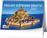 Stolní kalendář - Poklady světového dědictví