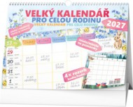 Stolní kalendář - Velký kalendář pro celou rodinu