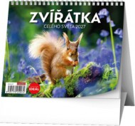 Stolní kalendář - IDEÁL - Zvířátka celého světa
