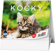 Stolní kalendář - IDEÁL - Kočky /s kočičími jmény/