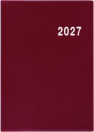 Týdenní diář - Ladislav - PVC - bordó