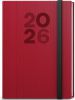 Týdenní diář - Oskar - Vigo - A5 - červená 2026