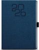 Týdenní diář - Oskar - Fabric - A5 - modrá 2026