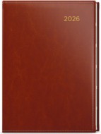 Týdenní diář - Oskar - Premier - A5 - hnědá 2026