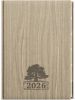 Týdenní diář - Oskar - Wood - A5 - světle hnědá 2026