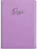 Týdenní diář - Prokop - Pastel - B6 - fialová