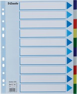 Plastové rozlišovače MAXI, A4 - 10 listů maxi - zvětšit obrázek