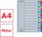 Mylar rozlišovače A4 12 listů