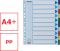 Plast. rozlišovače 10 listů A4 maxi