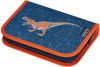 Plný penál, 2 chlopně - dinosaurus - Jednoduchá pouzdra