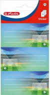 Etikety na sešit - Fotbal