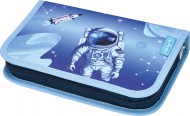 Herlitz - Penál plný kosmonaut 2 chlopně