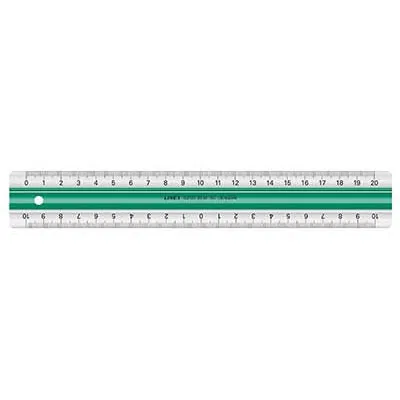 Linex - Pravítko LINEX Super Series 20 cm, zelené - zvětšit obrázek