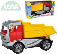 Lena Auto Truckies sklápěč plast 22cm s figurkou