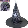 Klobouk čarodějnický černý pavouk