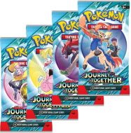 Hra Pokémon TCG SV09 Journey Together booster set 10 karet v sáčku