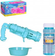 Bublifukovací pistole s náplní 50ml na baterie, 2 barvy