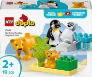 LEGO DUPLO Rodinky divokých zvířat: Tučňáci a lvi 10442 STAVEBNICE - zvětšit obrázek