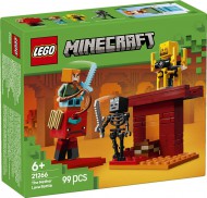LEGO MINECRAFT Lávová bitva v Netheru 21266 STAVEBNICE