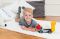 LENA Truckies sklápěč 22cm set baby autíčko + paná