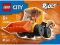 LEGO CITY Autíčka Stavební nakladač 60483 STAVEBNI