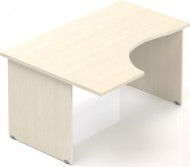 Ergonomický stůl Visio 140 x 100 cm, levý javor - zvětšit obrázek