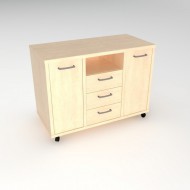 Kontejner Visio 105 x 50 cm javor - zvětšit obrázek