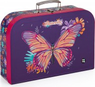 Kufřík lamino 34 cm Motýl