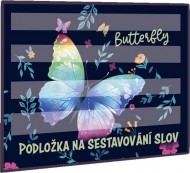 Podložka na sestavování slov Motýl 2 - zvětšit obrázek