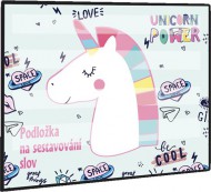 Podložka na sestavování slov Unicorn iconic