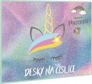 Desky na číslice Unicorn iconic