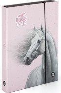 Box na sešity A4 Jumbo kůň romantic