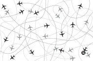 Podložka na stůl PP 60x40cm Planes - zvětšit obrázek