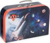 Kufřík lamino 34 cm Space raketa