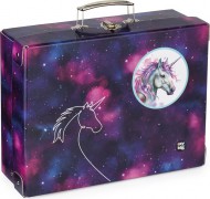Kufřík lamino hranatý A4 OXY GO Unicorn