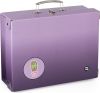 Kufřík lamino hranatý A4 OXY NEXT Ombre Purple