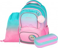 Školní set 3ks OXY NEXT Ombre Pink