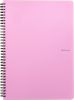 Twin wire blok A5 PP PASTELINI růžová