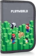 Penál 1 p. 2 chlopně, prázdný Playworld - zvětšit obrázek