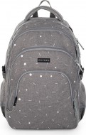 Studentsk batoh OXY SCOOLER Grey geometric - zvtit obrzek