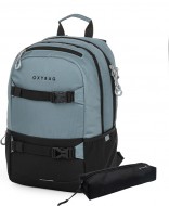 Studentský batoh + etue OXY Sport Black Grey - zvětšit obrázek